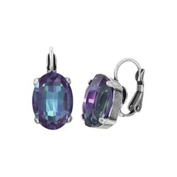Konplott Ohrringe mit Brisur -  Daily Desire  - blau/lila (0040)