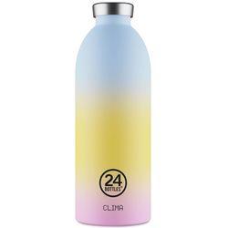 24Bottles Gourde CLIMA (850ml) - bleu/jaune/rose (aurora)
