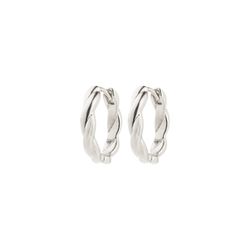 Pilgrim Boucles d'oreilles - Declan - silver (SILVER)