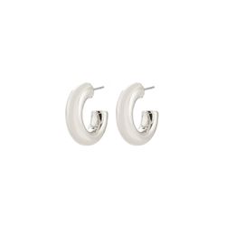 Pilgrim Boucles d'oreilles - Phase - silver (SILVER)