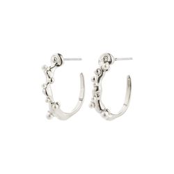Pilgrim Boucles d'oreilles - Hadley - silver (SILVER)