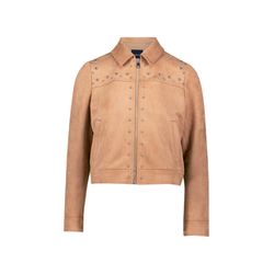 Zero Jacke in Wildlederoptik - braun (7031)