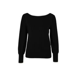 Zero Feinstrickpullover - schwarz (9911)