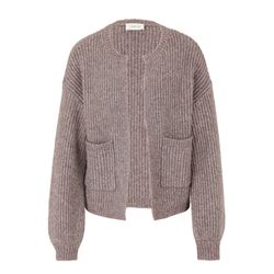 Cartoon Strick-Cardigan - violet (4685)