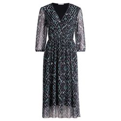 Betty & Co Mesh dress - blue/green (5809)