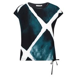 Betty & Co Casual-Shirt - blue/green (5809)