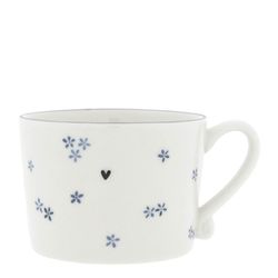 Bastion Collections Tasse - Daisies (Ø8x7cm) - bleu/blanc (00)