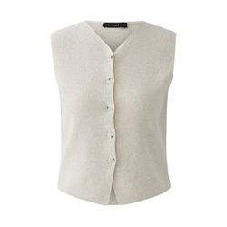 Oui Strickweste - beige (7065)