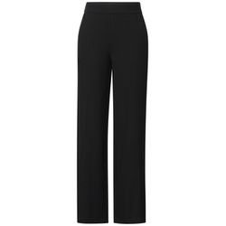 Street One Studio Jersey trousers with slits - black (10001)