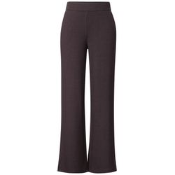 Street One Studio Jersey-Hose mit Schlitzen - braun/rot (16879)
