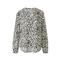 s.Oliver Red Label Bluse mit Allover-Print  - weiß (02A2)