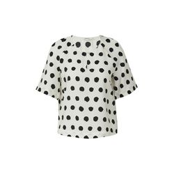 s.Oliver Red Label Fließende Bluse aus Viskosemix im Relaxed Fit - weiß (02A2)