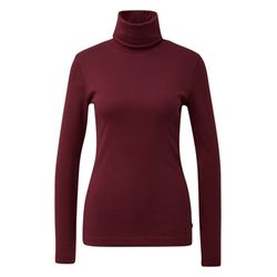 Q/S designed by Langarmshirt mit Rollkragen - rot (3900)