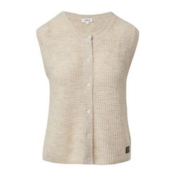 s.Oliver Red Label Strickweste aus Alpakamix   - beige (81W9)
