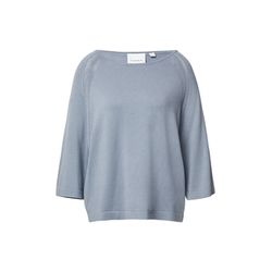 comma Ausgestellter Pullover aus Feinstrick  - grau (9500)