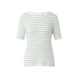 comma Striped T-shirt - white/blue (62G0)