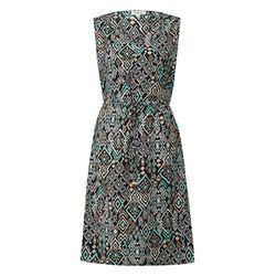 s.Oliver Red Label Short dress with tie detail - blue (99A2)