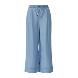 s.Oliver Red Label Relaxed Fit : Lyocell-Culotte Suri - blau (51Y4)