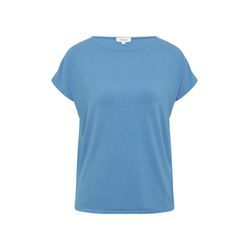 s.Oliver Red Label Fließendes Jersey-Shirt  - blau (5513)