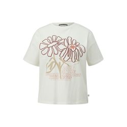 Q/S designed by T-shirt with print - white (02D0)