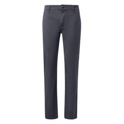 Q/S designed by Chino aus zweifarbigem Oxfordgewebe - grau (98K0)
