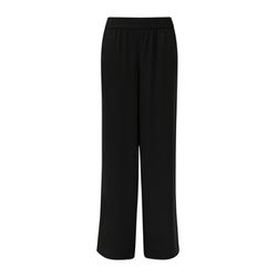 s.Oliver Red Label Twillhose mit Eingrifftaschen und Wide Leg - schwarz (9999)