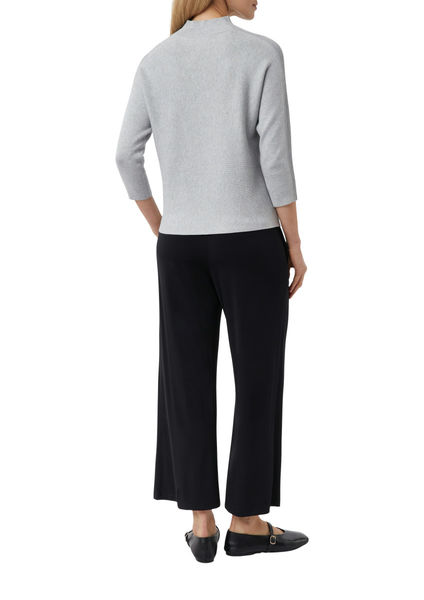 comma Strickpullover mit Stehkragen   - grau (92W2)