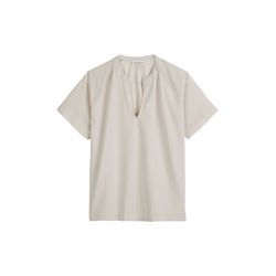 Marc O'Polo Blusenshirt relaxed aus Material-Mix - beige (195)