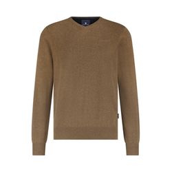 State of Art Pullover mit V-Ausschnitt - braun (8800)