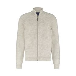 State of Art Melierte Strickjacke mit Strukturmuster - beige (9114)