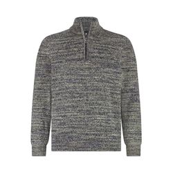 State of Art Pullover mit Stehkragen - beige/blau (5737)