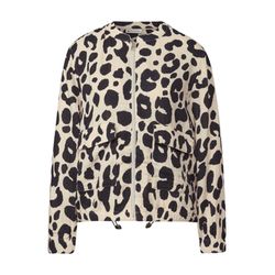 Street One Patterned muslin blouson - beige (26620)