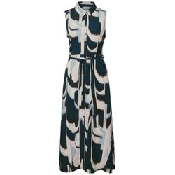 Street One Ärmelloses Blusenkleid - blau/grün (36857)