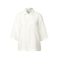 Street One Muslin blouse - white (10108)