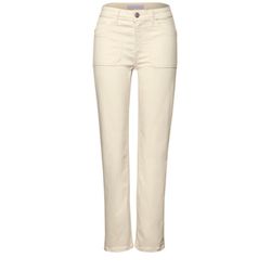 Street One Straight Leg Jeans - beige (17124)