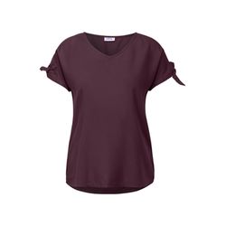 Cecil Blusenshirt in Unifarbe - rot (16900)