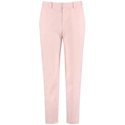Taifun Chino 7/8 en coton stretch - violet/rose (03460)