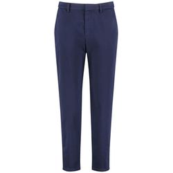 Taifun Chino 7/8 en coton stretch - bleu (08920)