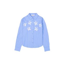 Garcia Blouse with embroidery - blue (6882)