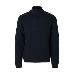 Selected Homme Turtleneck sweater - Slhtrevor - blue (186839)