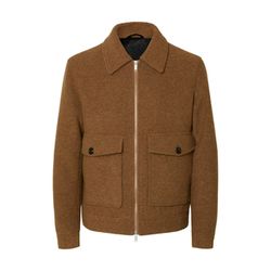 Selected Wollmischungsjacke - Slhjakob - braun (186298)