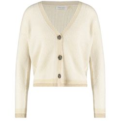 Gerry Weber Collection Knitted jacket - beige/white (901380)