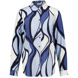 Gerry Weber Collection Bluse mit Muster - blau (08132)