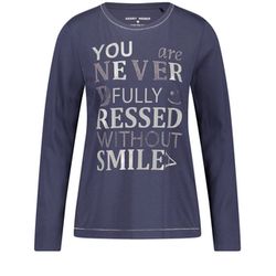 Gerry Weber Collection Long-sleeved T-shirt - blue (08173)