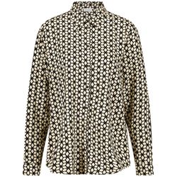 Gerry Weber Collection Bluse mit Muster - beige/schwarz (01038)