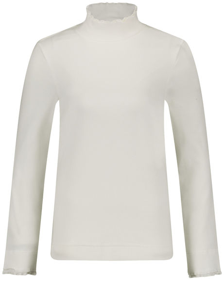 Gerry Weber Collection Turtleneck sweater beige/white (99700) 38
