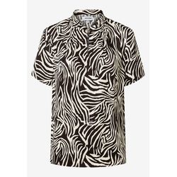 More & More Viskosebluse mit Animalprint - braun (2279)