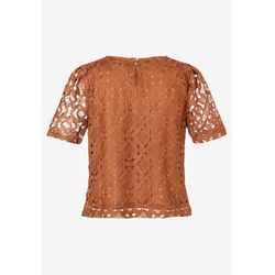 More & More Lace-Shirt - orange (0471)