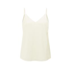 Yaya Tank top with lace - beige (99995)
