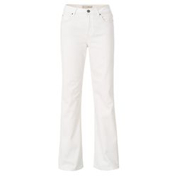 Yaya Weit geschnittene Jeans (L32) - weiß (10103)